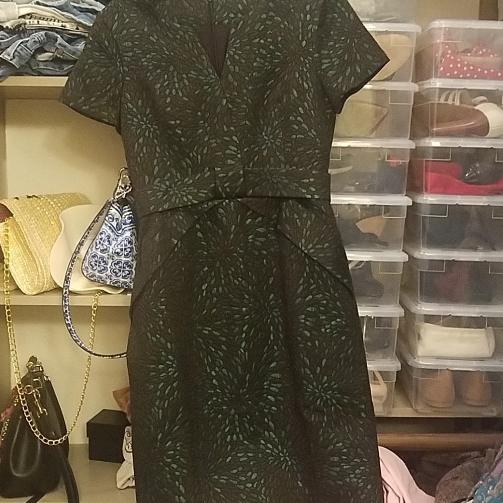 Anthropologie Maeve Shelby Jacquard Sheath Dress. Price Is Firm.